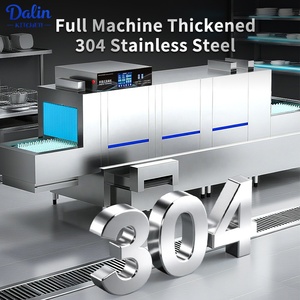 Fully Automatic Free <b>Standing</b> Large Flight Type Dishwasher Conveyor Machine Catering Hotels Kitchen Equipment DL-P260-6 Commerci - Product Image 3