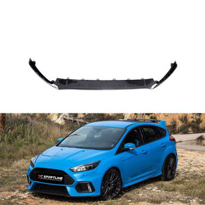 ชุดบอดี้สปอยเลอร์หน้าคาร์บอนไฟเบอร์สำหรับ <span class=keywords><strong>Ford</strong></span> <span class=keywords><strong>Focus</strong></span> <span class=keywords><strong>RS</strong></span> Hatchback 16-18 - Product Image 1