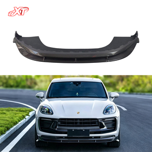 Lèvre de pare-chocs avant en fibre de carbone 95B.3 pour kit carrosserie <span class=keywords><strong>Porsche</strong></span> <span class=keywords><strong>Macan</strong></span> <span class=keywords><strong>S</strong></span>, protection et décoration du spoiler avant 2023+ - Product Image 1