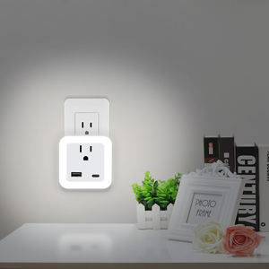 Mini Lámpara Nocturna LED Automática, Enchufe Inteligente con Sensor Fotoeléctrico de Encendido/Apagado Automático, Recargable para Uso Doméstico - Product Image 6