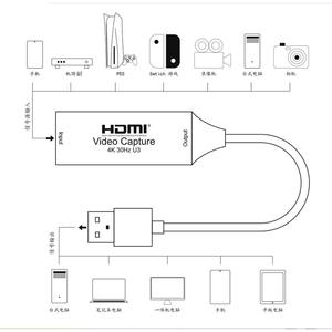 Carte de capture vidéo HDMI 4K 30Hz, entrée/sortie USB 3.0 pour l'enregistrement de jeux et la diffusion en direct - Product Image 3