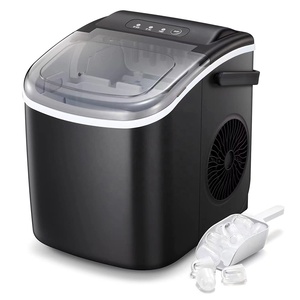 Oem Wholesale Custom Small Portable Ice Maker with Handle 115v/220v Ce,cb,etl,gs Hzb-12/h Hzb-12/h - Product Image 2