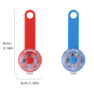 Collar de Perro Recargable Personalizado de Fábrica al por Mayor, Luces LED de Seguridad para Mascotas, Impermeables, para Caminar por la Noche - Product Image 3