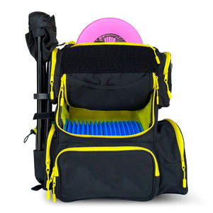 Sac de golf à disques avec glacière intégrée grande capacité, sac à dos de golf léger et durable noir avec glacière intégrée pour 24 canettes - Product Image 6