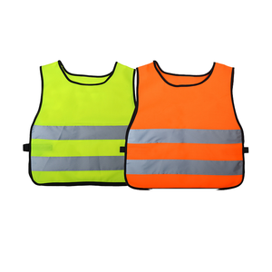 Chaleco Reflectante de Seguridad para Niños de Buena Calidad, Alta Visibilidad, Logotipo Personalizado, Poliéster para Ciclismo y Correr - Product Image 1