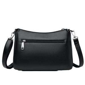 Bolsos Casuales Personalizados y Duraderos para Mujer, de Cuero PU, con Correa de Cadena, Forro de Nailon, Cierre de Cremallera, Plegables, de Diseño a Bajo Costo - Product Image 1