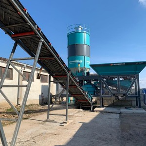 โรงงานผสมคอนกรีตเคลื่อนที่ขนาดเล็ก 30 ลูกบาศก์เมตรต่อชั่วโมง - Product Image 2