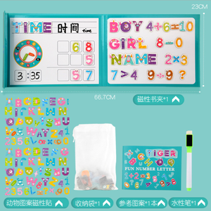 3 डी चुंबकीय बच्चों लकड़ी की पहेली खिलौना प्रारंभिक बच्चों की खेल तालिका हॉकी खुफिया जानकारी टिकाऊ कागज सामग्री से बनी - Product Image 4