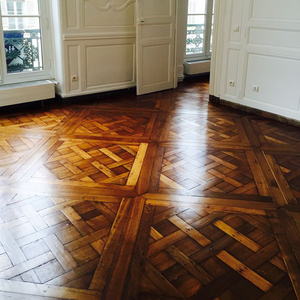 Parquet Versailles en frêne multicouche AVANTIMORA à rainures lisses, faible entretien, grade ABCD, 20 mm, pour hôpital - Product Image 2