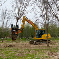 CQM Tree Spade C60-4 déterrer les racines des arbres C80 Tree Digging Machine