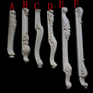 ЧПУ Античная резная деревянная ножка стола европейский дизайн стиль для столовой кухни, гостиной, спальни, ванной комнаты - Product Image 3