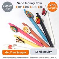 Stylo bille décoratif personnalisable avec maquette 3D gratuite 24h/24, stylo de papeterie de bureau avec logo personnalisé OEM