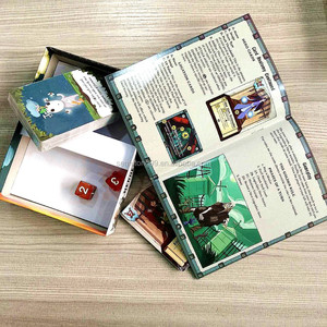 Personalizado de impresión de cartón de papel de riesgo de pieza de juego estrategia juego con peones - Product Image 3