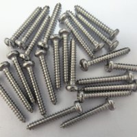 Vis autotaraudeuses métriques à tête longue ST2.9-21 en acier au carbone/vis à bois, grades 4.8 6.8, nickelées/zincées, plaquées oxyde noir