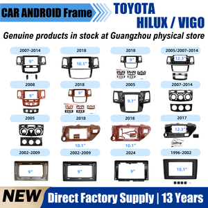 Cadre d'autoradio 2026 pour TOYOTA LAND CRUISER HILUX VIGO ECHO – Kit de panneau multimédia pour autoradio Android - Product Image 2