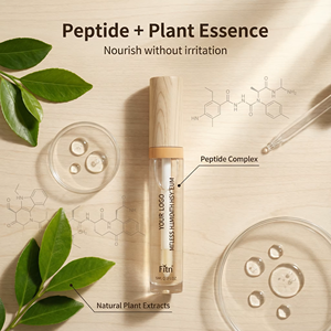 Sérum pour cils liquide, sérum pour cils et <span class=keywords><strong>sourcils</strong></span> <span class=keywords><strong>activateur</strong></span> bio végétalien, traitement de croissance hydratant allongeant, extension de cils privée - Product Image 3