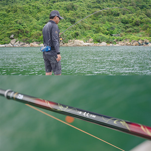 Canne à pêche Daiwa Xiaoji Feitian 3.5M HVF pour bateau et radeau, eau salée, action moyenne rapide - Product Image 2