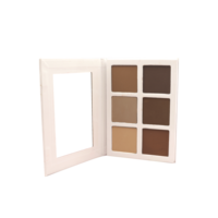 Pas de logo personnalisé bricolage Contour Palette maquillage poudre Palette marque privée bricolage Contour Palette maquillage fond de teint étanche 3 ans