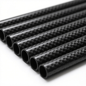 Tùy chỉnh chuyên nghiệp độ dày sợi <span class=keywords><strong>carbon</strong></span> cực 3K 6K ống sợi <span class=keywords><strong>carbon</strong></span> để bán - Product Image 1
