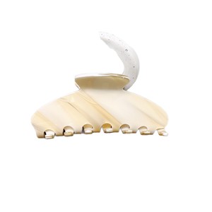 Nouvelle pince à <span class=keywords><strong>cheveux</strong></span> en acétate pour l'automne et l'hiver, style simple et luxueux, pince requin pour queue de cheval haute, tendance Ins - Product Image 5