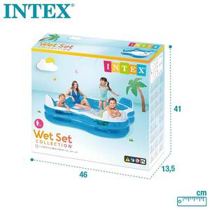 <span class=keywords><strong>Piscina</strong></span> Inflable <span class=keywords><strong>INTEX</strong></span> 56475 con 4 Asientos y Portavasos, <span class=keywords><strong>Piscina</strong></span> Familiar Tipo Lounge - Product Image 5