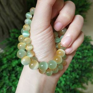Pulsera de Piedra Natural con Cuentas de Vidrio Coloridas, Joyería de Meditación, Servicio Profesional OEM ODM, Logotipo Grabado - Product Image 4