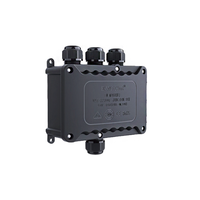 Bornes de connexion électriques rapides Newstep NW-M2068S-6T, étanches IP68, en alliage de cuivre, 450V 40A, 2 entrées/2 sorties, pour extérieur