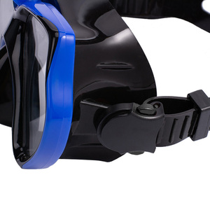 Máscara de <span class=keywords><strong>Buceo</strong></span> con Soporte para <span class=keywords><strong>GoPro</strong></span>, Cristal Templado Antivaho, Máscara de Snorkel a Prueba de Fugas - Product Image 6