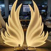 Lampes LED personnalisées, formes multiples, étanches, éclairage extérieur pour la décoration de rues commerciales