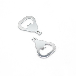 Abrebotellas de metal simple para el hogar con material de silicona - Product Image 2