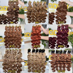 批发生越南编织束角质层对齐生处女未加工人发体波束 - Product Image 6