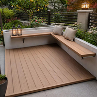 Planchers en WPC résistants aux UV pour l'extérieur et planches de terrasse en composite bois-plastique à vendre