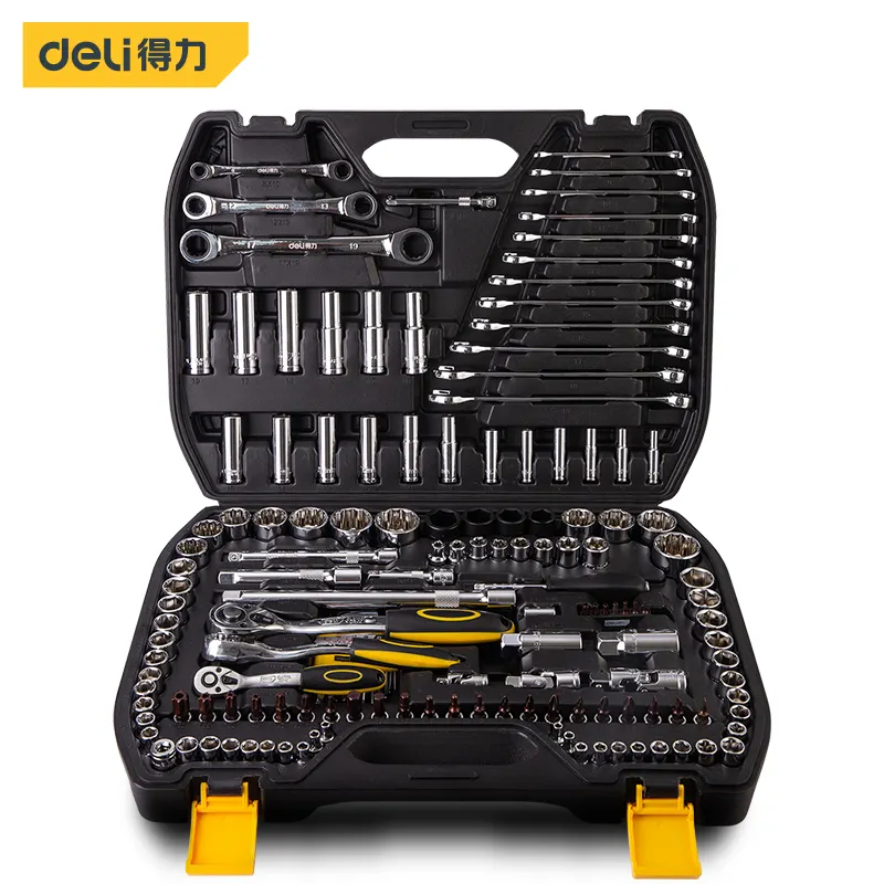 Hardware Hand Tool Sets Impact Box 150 Pcs Car Repair Tool Set Professional Vehicle Wrench Screwdriver Tool Socket Set