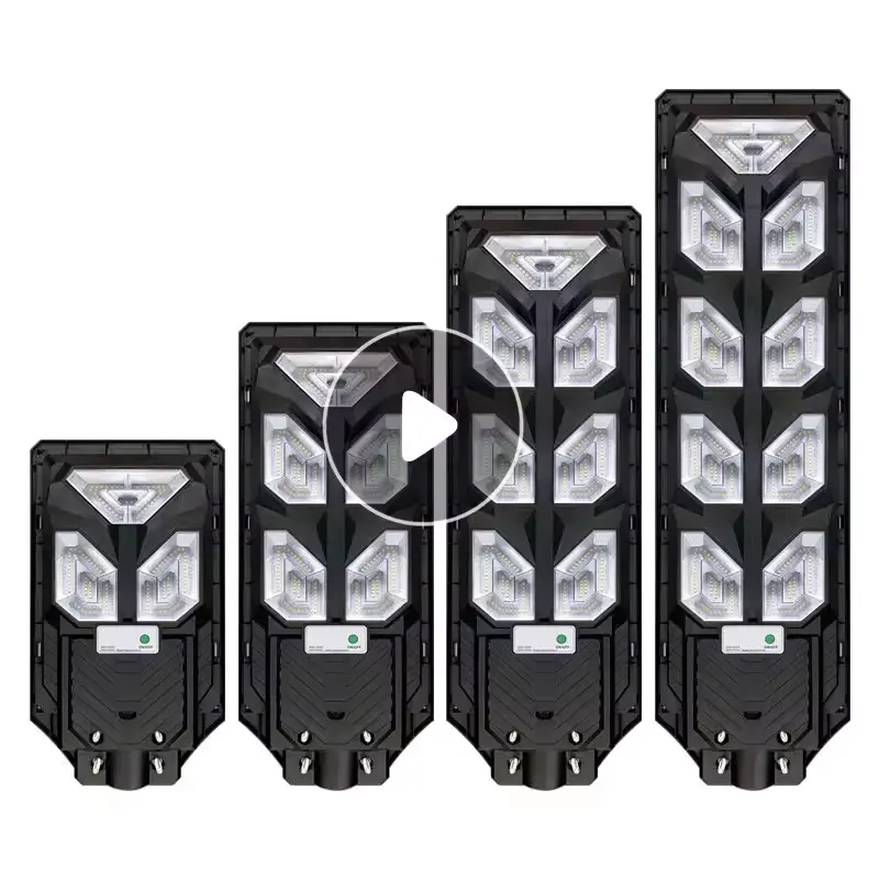 Power Dream Factory Direct Waterproof Road Lamp Integrated 300W 500W 700W 900W Outdoor Led Solar Street Light