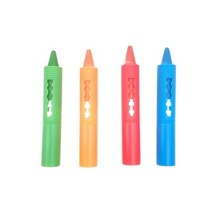 Crayons de bain rétractables 6 couleurs, lavables et non toxiques, marqueurs hydrosolubles, papeterie sécurisée pour enfants pour carrelage de <span class=keywords><strong>baignoire</strong></span> et verre - Product Image 1
