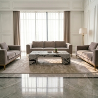 Table basse en marbre Calacatta de style moderne et luxueux, forme cube, pour la décoration de la maison, salon, hôtel, bar, café