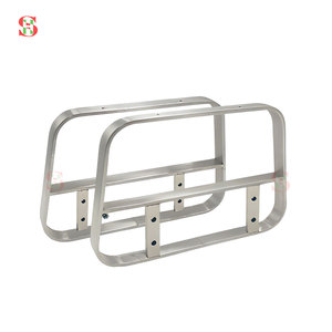 Accesorios de Acero Inoxidable para Salón, Reposabrazos Universal para Silla de Barbería, Piezas para Peluquería - Product Image 1