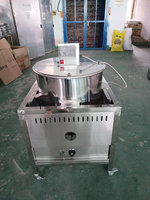 Machine à faire du pop-corn au caramel à air chaud à gaz industrielle de petite taille à vendre