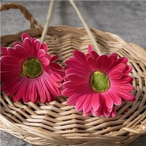 Flores Artificiales Realistas de Gerbera, Margaritas Africanas de Seda, Multicolores, Resistentes al Agua, Ecológicas, Ramo de Flores Artificiales para Año Nuevo - Product Image 5