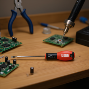 Destornillador Usag de 322 mm de longitud con punta de precisión para reparación de electrónica - Product Image 3