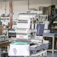 Machine à broder numérique haute performance pour usage domestique, avec pompe Dahao A15 et moteur YUNFU