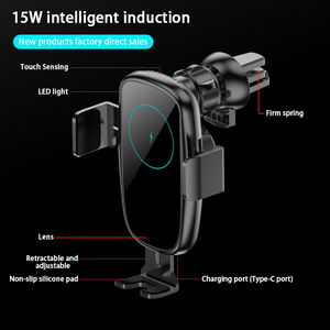 Nouveautés <span class=keywords><strong>chargeur</strong></span> sans fil de voiture 15W charge rapide rapide pour <span class=keywords><strong>iPhone14</strong></span> Xiaomi <span class=keywords><strong>chargeur</strong></span> de voiture <span class=keywords><strong>chargeur</strong></span> magnétique sans fil de voiture pour téléphone - Product Image 3