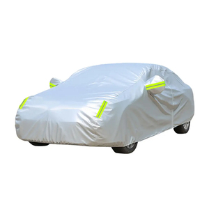 Prix usine personnalisé universel voiture <span class=keywords><strong>protection</strong></span> anti-poussière imperméable soleil berline couvre bâche de voiture pour l'extérieur - Product Image 6