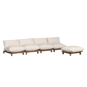 Minh Phuoc Furniture Oil Stain Modern Home Use Modular Sofa Set 2 For Outdoor Indoor Livingroom - Product Image 4