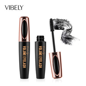 2025 New Eye Cosmetic Black Thick Longer Waterproof Fast Drying 4D Silk Fiber Eyelash <b>Mascara</b> - Product Image 6
