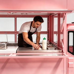 Camión de Comida Móvil Personalizado con Equipamiento de Cocina Completo, Remolque Eléctrico para Negocios de Comida Rápida - Product Image 4