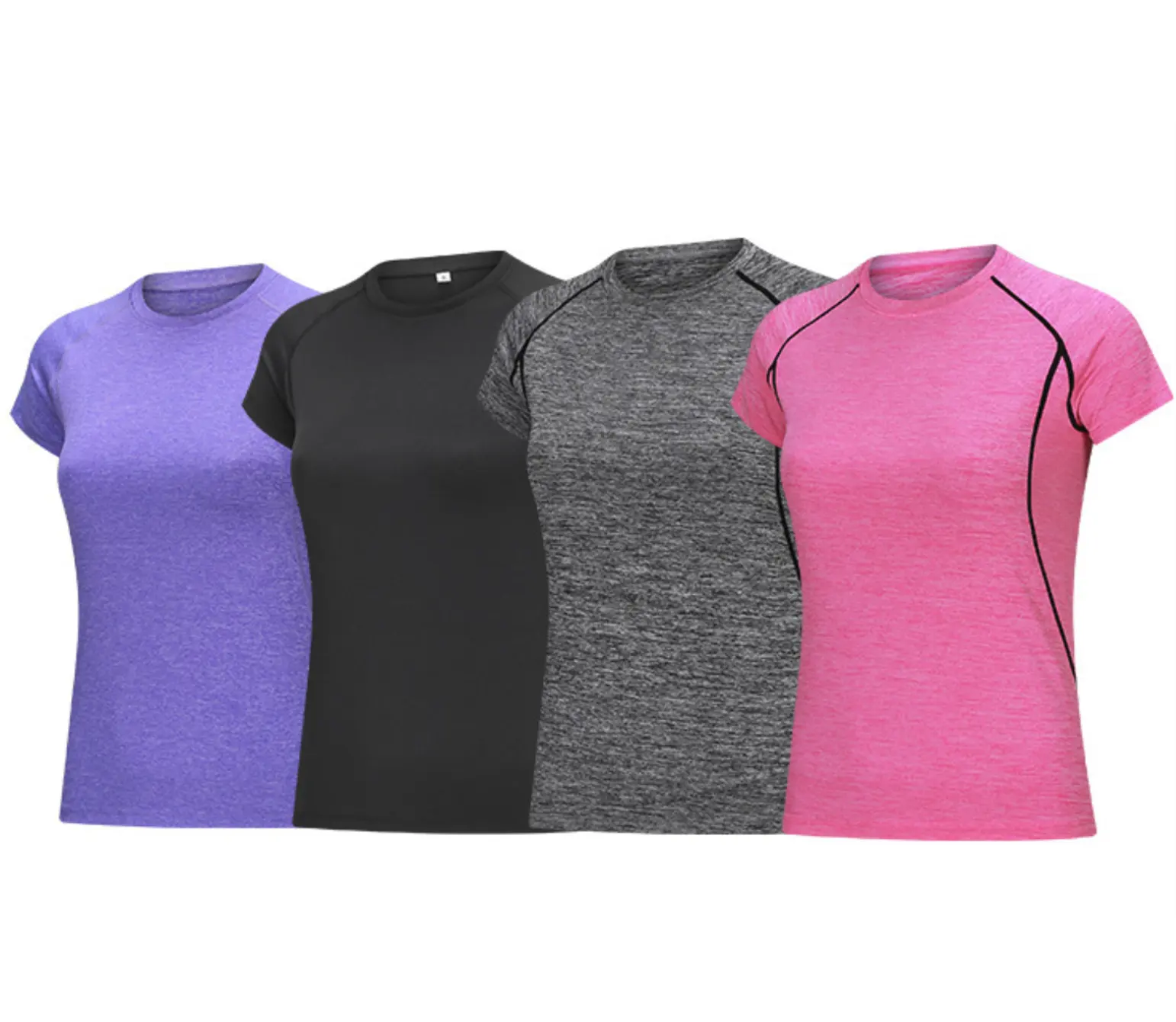Women's Workout Quick Dry Custom Yoga T-Shirt running short sleeves shirts sports top gym wear women