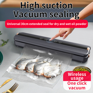 Máquina Selladora al Vacío Portátil Mini Automática para el Hogar, Selladora de <span class=keywords><strong>Bolsas</strong></span> para Cocina, Envasadora de Alimentos - Product Image 3