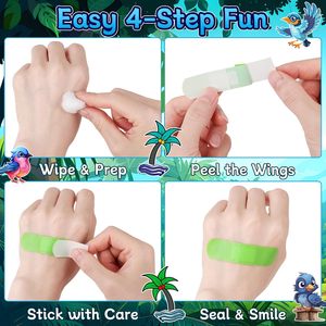 Biểu Tượng Tùy Chỉnh Ban Nhạc Hỗ Trợ Dễ Thương Vết Thương Thạch Cao Thoáng Khí In Nhãn Hiệu Riêng Chất Lượng Cao Bandaid Nhà Sản Xuất - Product Image 4