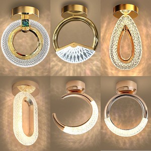 Vendita calda moderna corridoio <span class=keywords><strong>Led</strong></span> lampada da soffitto ingresso soffitta illuminazione interna plafoniere in stile minimalista - Product Image 3